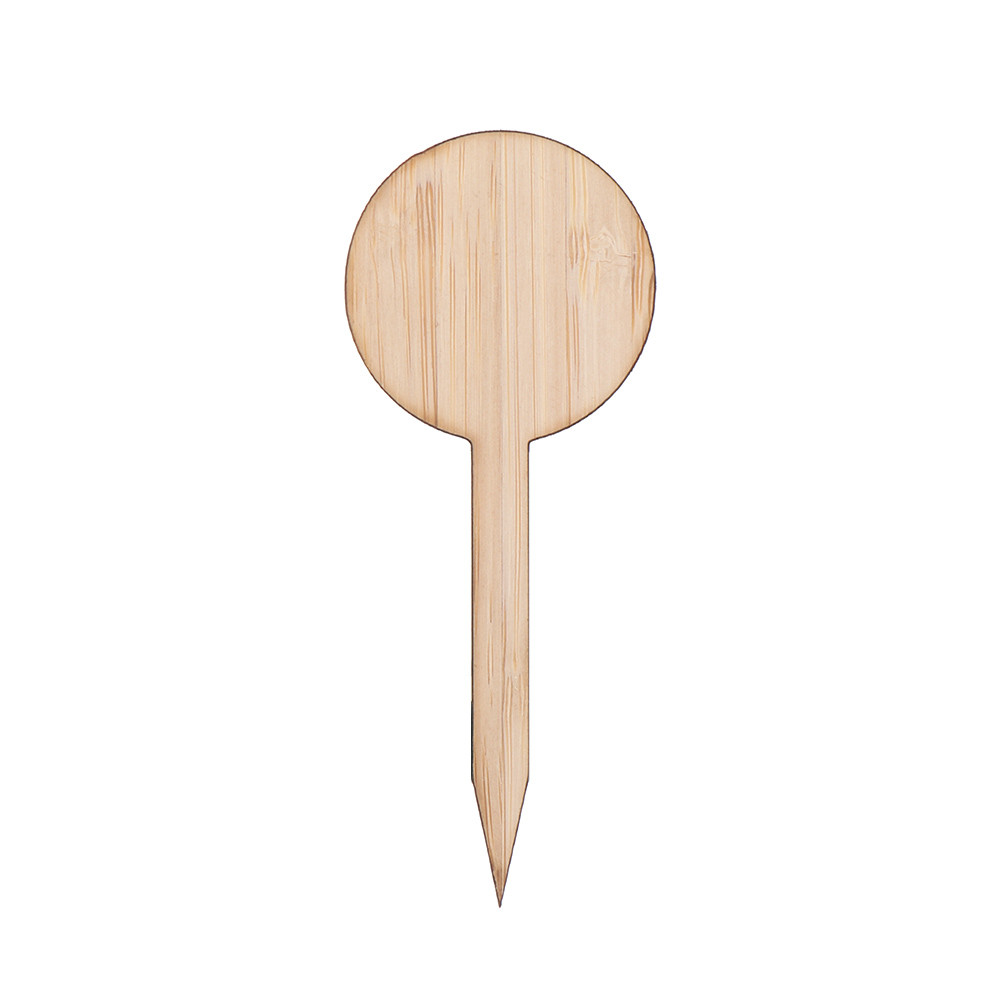 Etiquettes de Plantes en Bois pour le Jardin et le Balcon - Etiquettes Réinscriptibles pour les Herbes et les Plantes