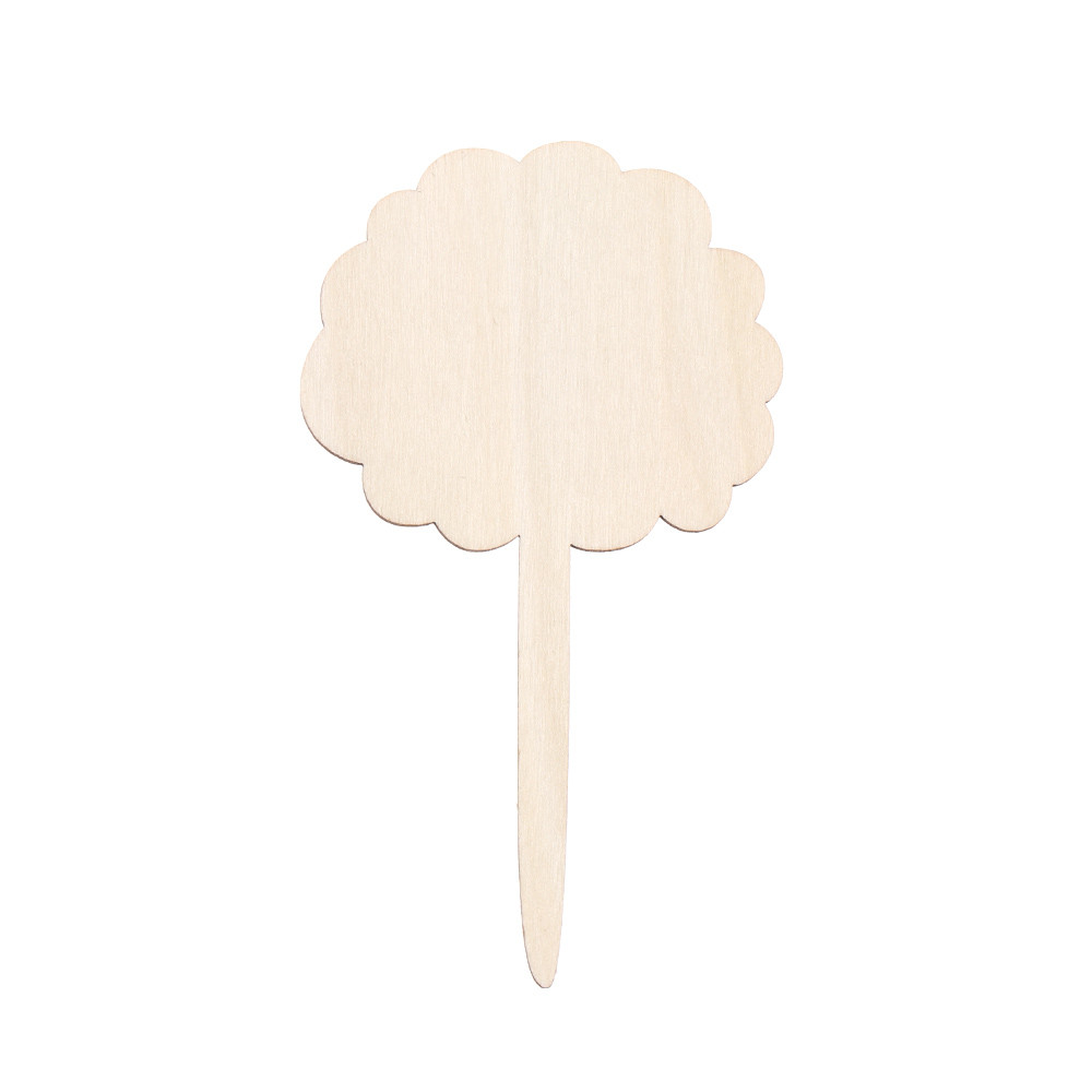 Etiquettes de Plantes en Bois pour le Jardin et le Balcon - Etiquettes Réinscriptibles pour les Herbes et les Plantes