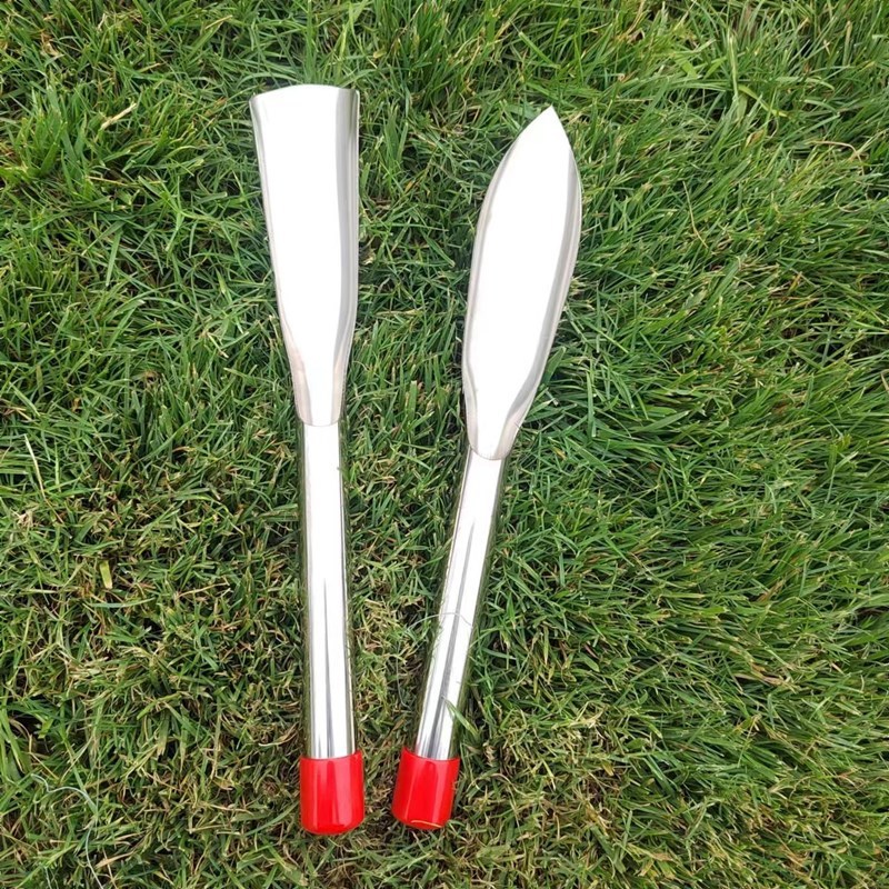 Désherbeur et Outil de Creusage en Acier Inoxydable - Outils de Jardinage avec Poignées en Bois