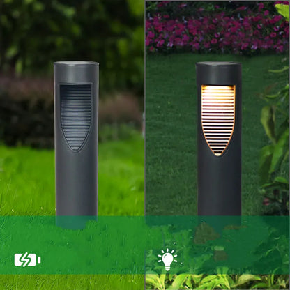Lampe Solaire De Jardin Moderne - Éclairage Extérieur Led Au Design Élégant Pour La Terrasse Et Le Jardin