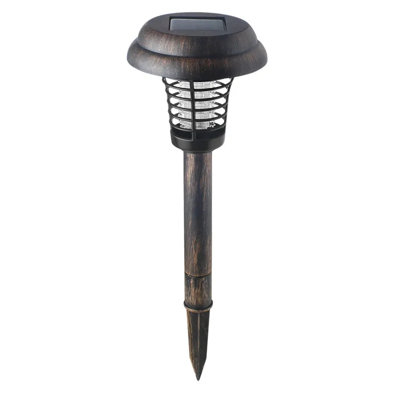 Lampe Solaire De Jardin Avec Répulsif À Insectes - Lampe Led D' Extérieur Pour Terrasse Et Jardin