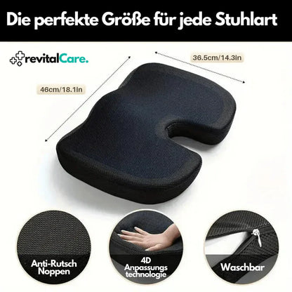 Coussin D' Assise Ergonomique 4d Confort avec Soutien Orthopédique