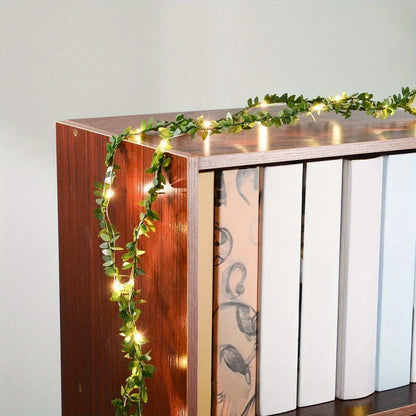 Chaîne Lumineuse Led avec Vrilles de Lierre - Guîne Lumineuse Décorative pour Intérieur et Extérieur