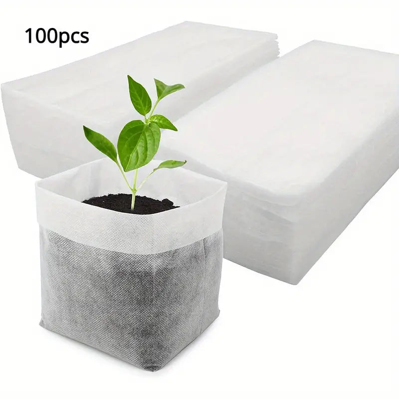 Sachets de Culture en Non-tissé - Sachets de Culture Compostables pour Plantes