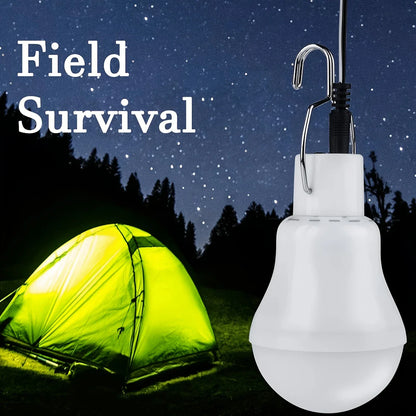 Lampe Solaire avec Panneau Solaire - Lampe Led à Faible Consommation D' Énergie pour L' Intérieur et L' Extérieur