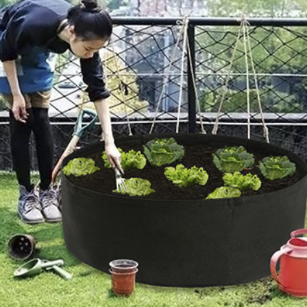 Sachet Rond pour la Croissance des Plantes - Conteneur de Jardinage pour une Croissance Facile des Plantes