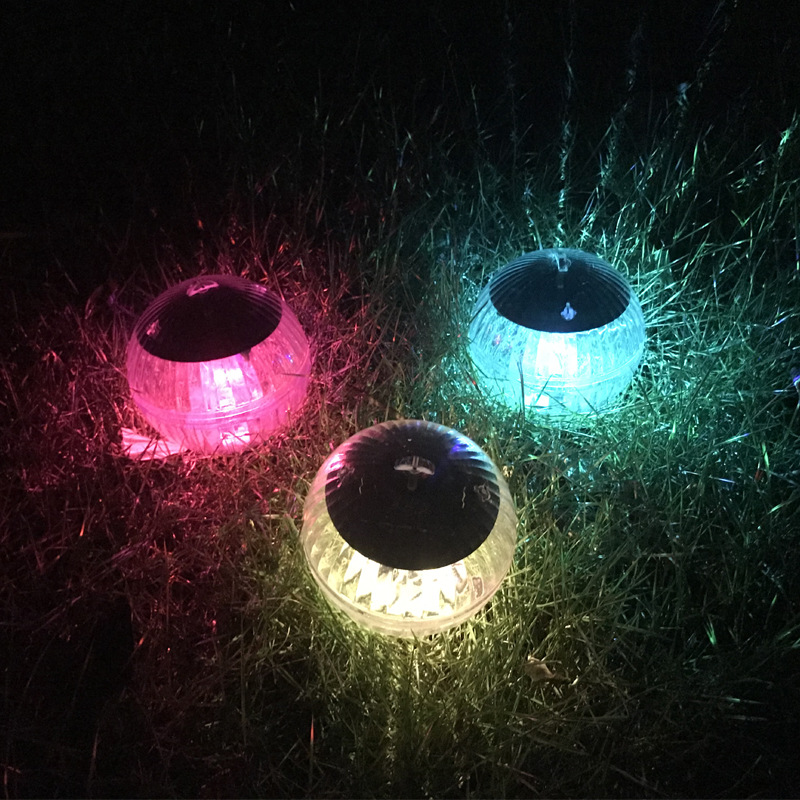 Boules Solaires de Jardin à LED - Lampes Solaires Étanches pour la Décoration Extérieure et L' Éclairage de L' Étang
