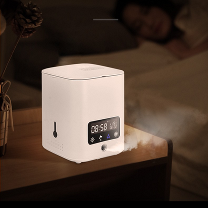 Pot de Culture Hydroponique Intelligent Multifonctionnel avec Calendrier , Diffuseur et Lampe de Bureau