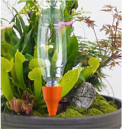 Tête D' Arrosage pour Plantes en Bouteille - Arrosage Goutte à Goutte Automatique pour les Plantes de Jardin