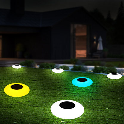Lampes Solaires De Jardin Design Des Yeux - Éclairage Extérieur LED Pour Jardin Et Terrasse , Résistant Aux Intempéries