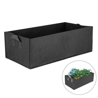 Boîte De Rangement Pliable En Feutre Pour Plantes, Avec Poignées