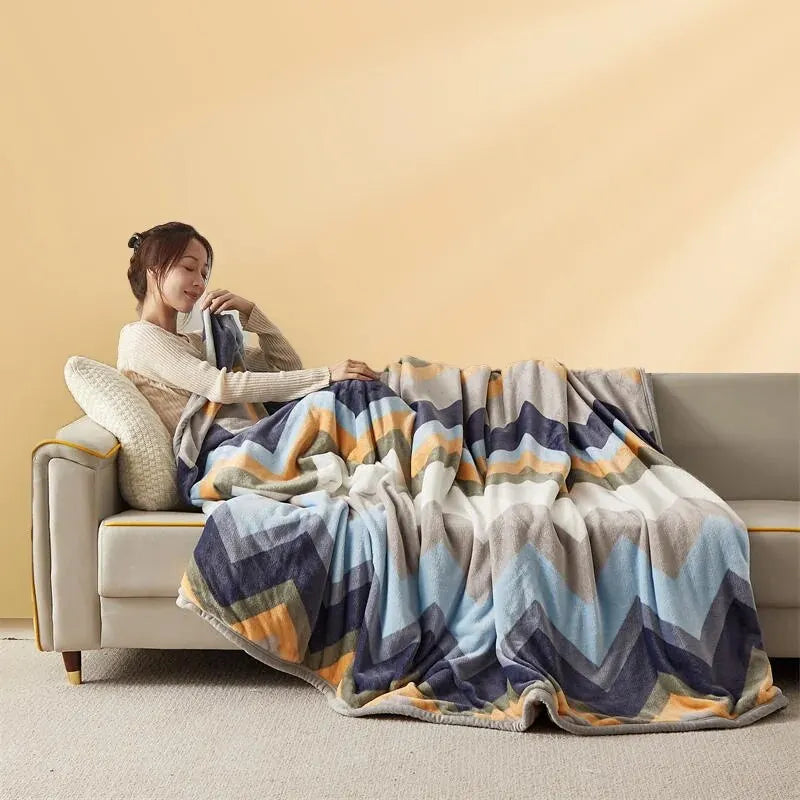 Couverture D' Intérieur Douillette en Flanelle