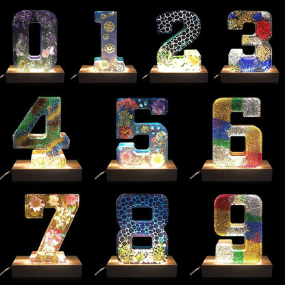 Lettres Led Fleurs