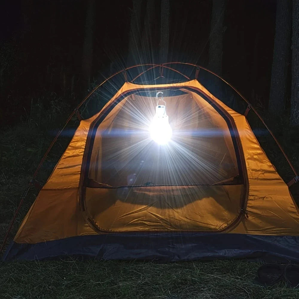 Lampe Solaire avec Panneau Solaire - Lampe Led à Faible Consommation D' Énergie pour L' Intérieur et L' Extérieur