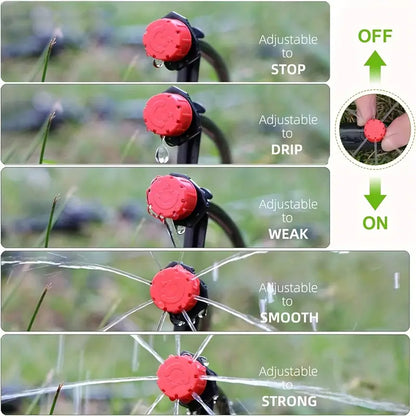 Buse à Gouttes Réglable - Buse de Pulvérisation pour les Systèmes D' Arrosage de Jardin