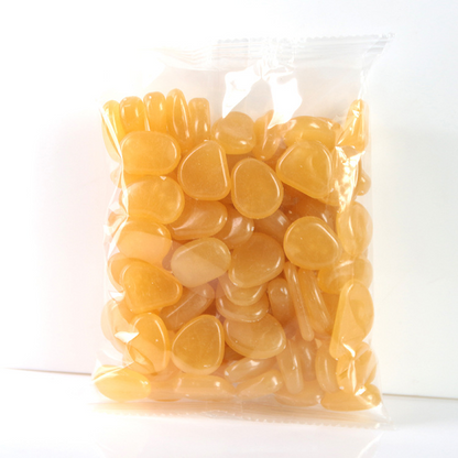 Pierres Lumineuses pour le Jardin & la Décoration - Galets Phosphorescents de Différentes Couleurs