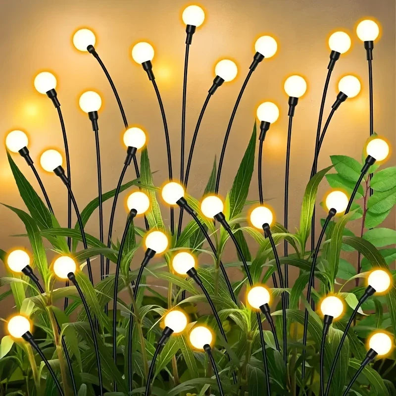 Lumière de Jardin Solaire Led avec Boules Lumineuses Flexibles - Lumière Décorative Étanche pour Parterres et Allées