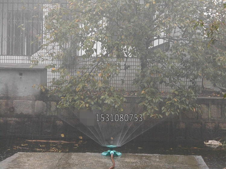 Arrosoir de Jardin Réglable - Arrosage Efficace de la Pelouse avec Fonction de Pulvérisation à 360 °