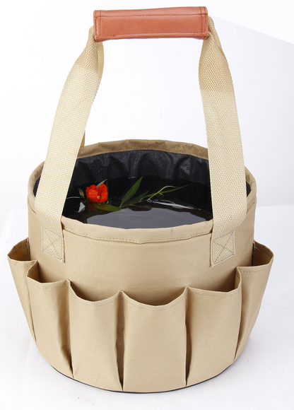 Set D' Outils de Jardinage avec Sac de Transport - Set de 10 Pièces pour L' Entretien du Jardin