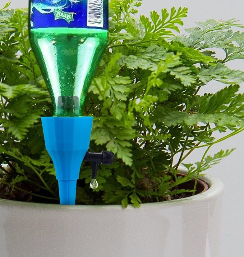 Tête D' Arrosage pour Plantes en Bouteille - Arrosage Goutte à Goutte Automatique pour les Plantes de Jardin