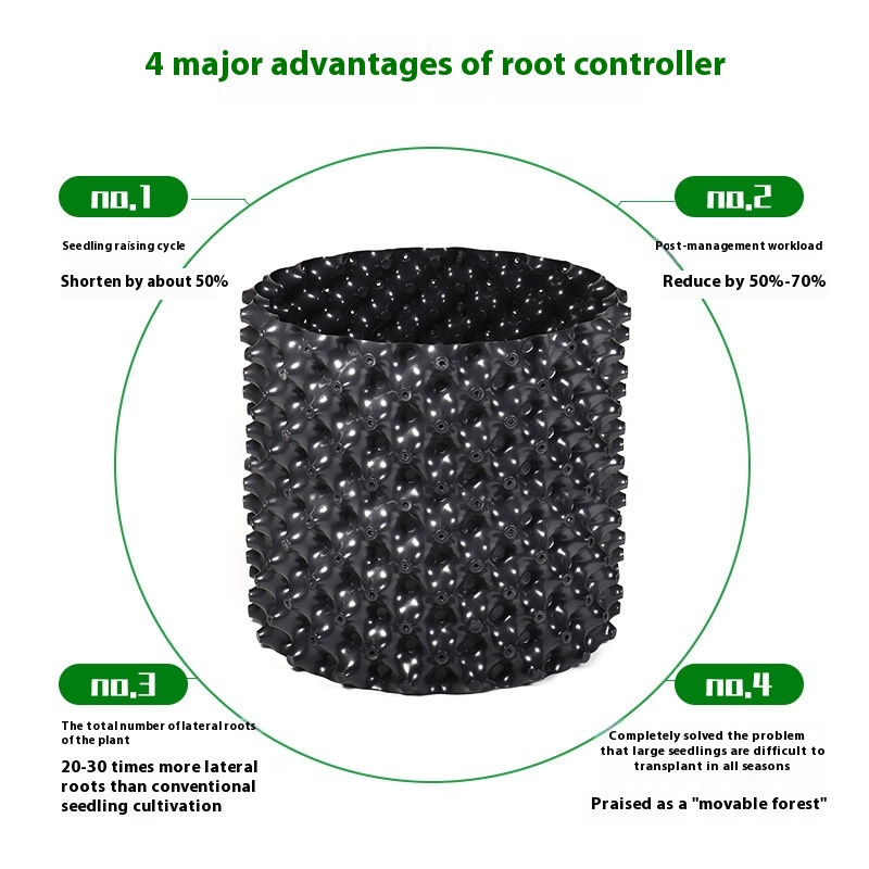 Contrôleur de Racines pour les Plantes et L' Aménagement Paysager pour Favoriser une Croissance Saine