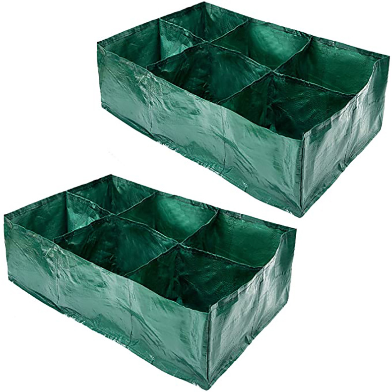 Sac À Plantes À Compartiments Multiples - Rangement Robuste Pour Le Jardin Pour Les Plantes Et Les Herbes Aromatiques