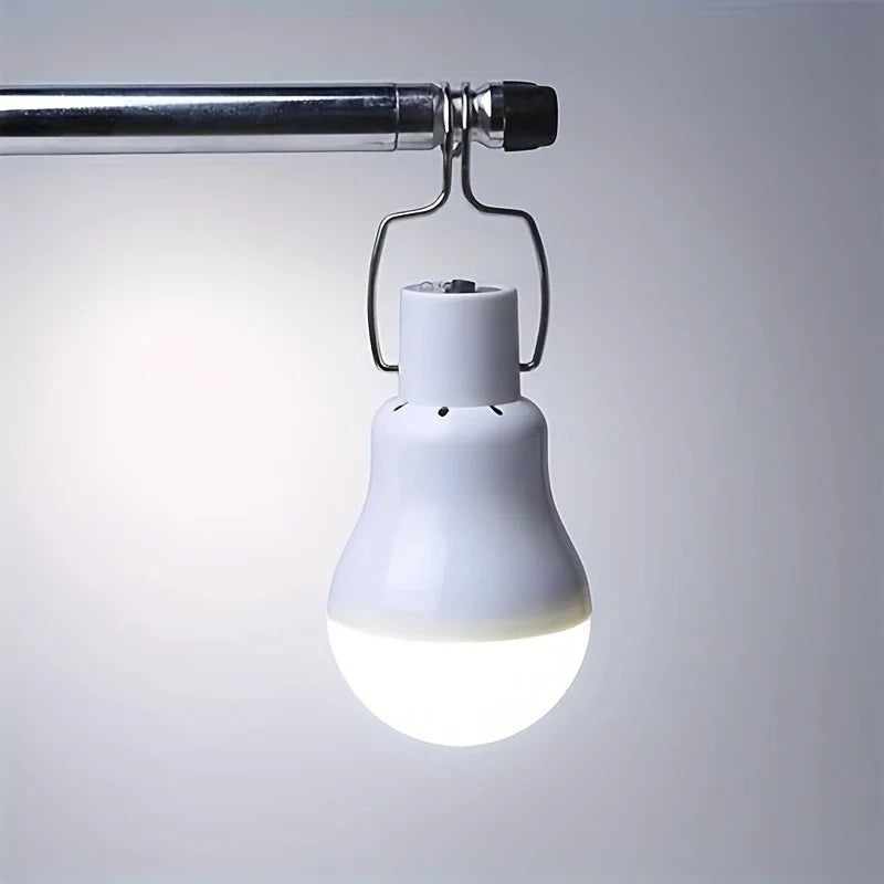 Lampe Solaire avec Panneau Solaire - Lampe Led à Faible Consommation D' Énergie pour L' Intérieur et L' Extérieur