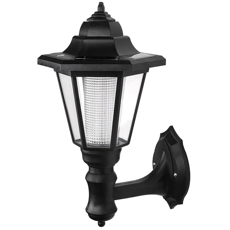 Lanterne Solaire De Jardin Avec LED - Éclairage Extérieur Pour Terrasse Et Jardin En Design De Lampe Classique