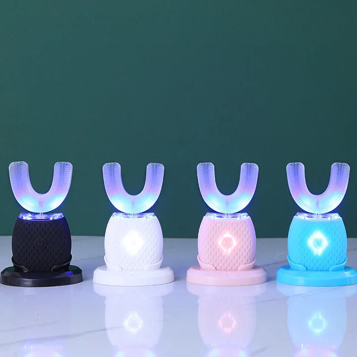 Brosse à Dents à Ultrasons avec Nettoyage à 360