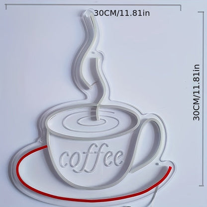 Lampe Murale Néon pour Tasse à Café