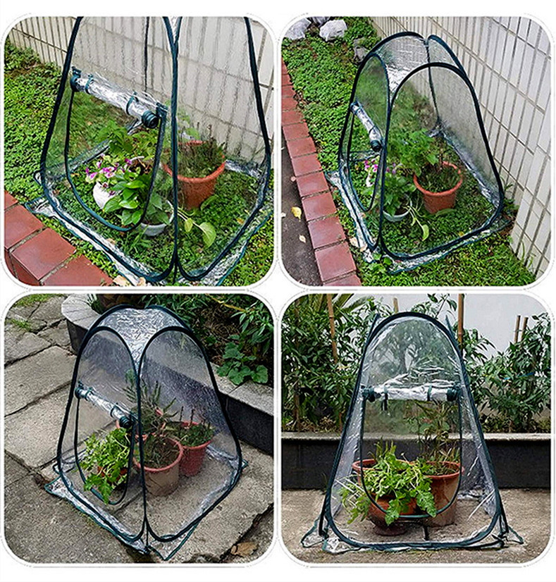 Tente Phytosanitaire Compacte pour les Plantes de Jardin - Serre Transparente