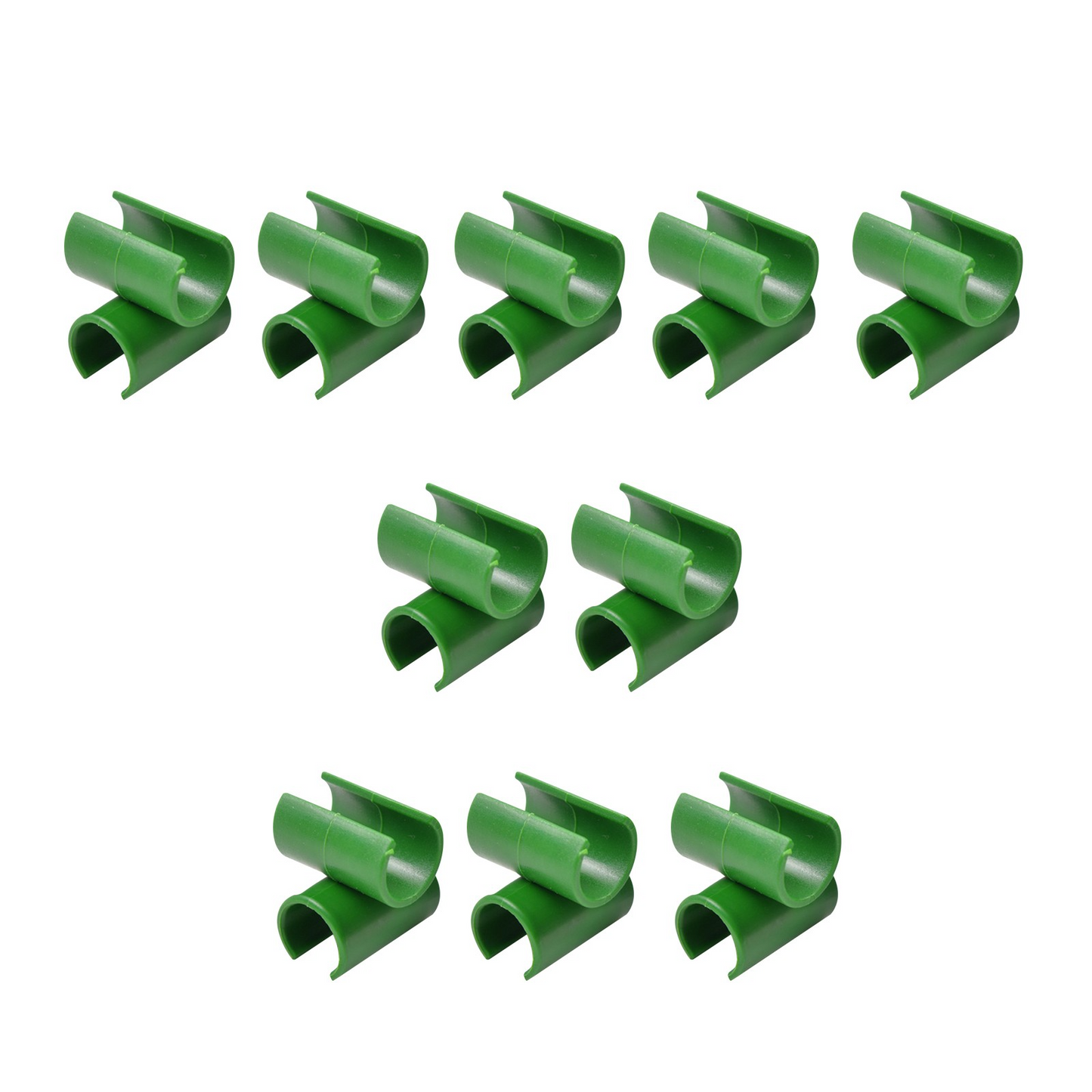 Clip De Support De Plantes Pour Clôtures De Jardin - Support Pratique À Clipser Pour Tuteurs Et Filet