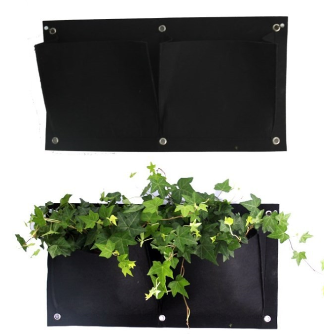 Mur de Plantes Sacs pour le Jardin - Planteur Vertical pour L' Intérieur et L' Extérieur