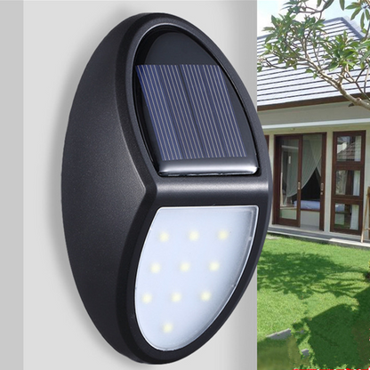 Lampe Murale Solaire à LED pour L' Extérieur - Résistante aux Intempéries , Économe en Énergie et avec Détecteur de Mouvement