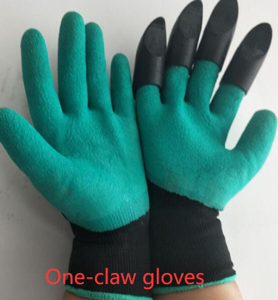 Gants de Jardinage avec Griffes - Gants Robustes pour les Travaux de Creusement et de Plantation
