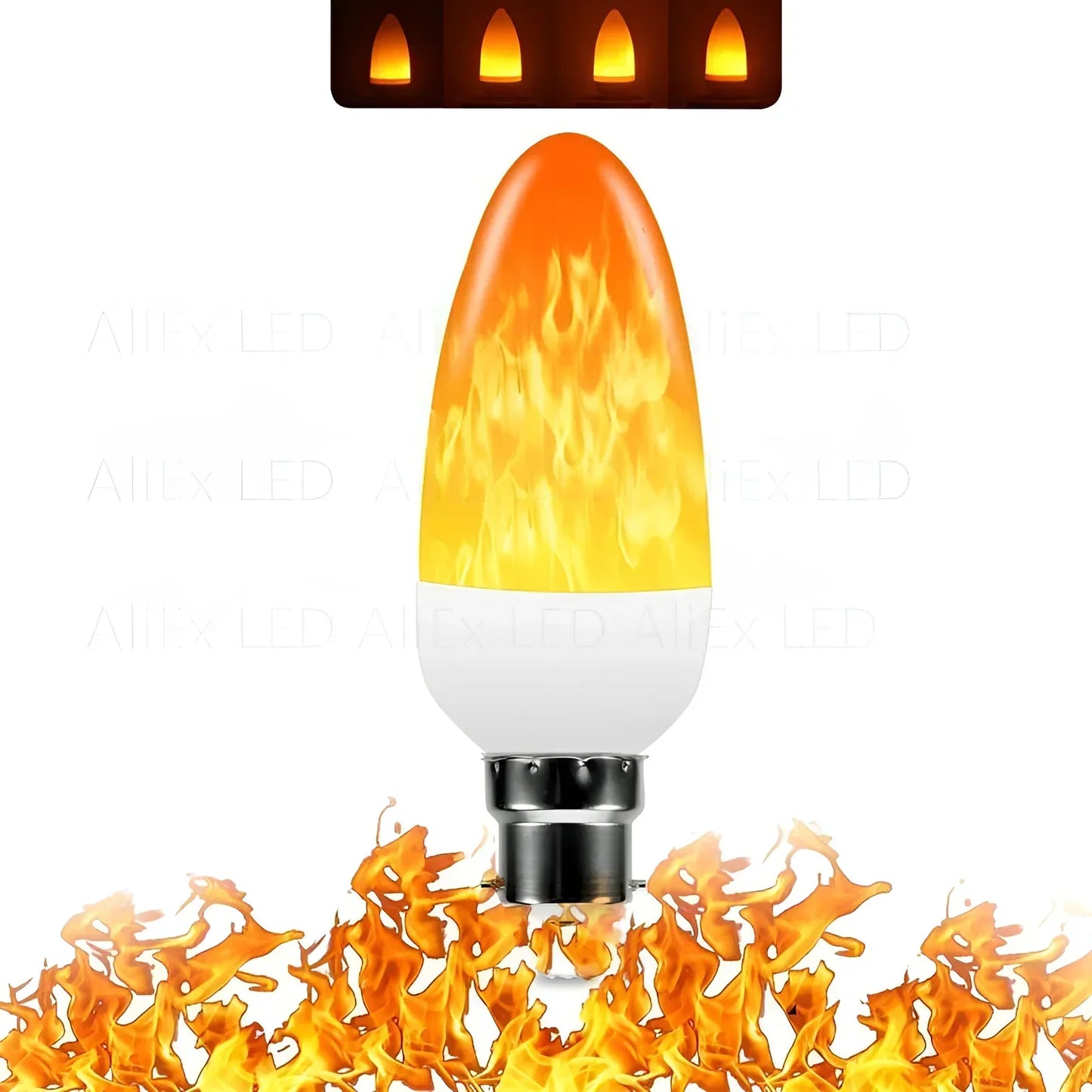 Lampe à Effet de Flamme - Ampoule Led 9w avec Effet de Flamme Réaliste