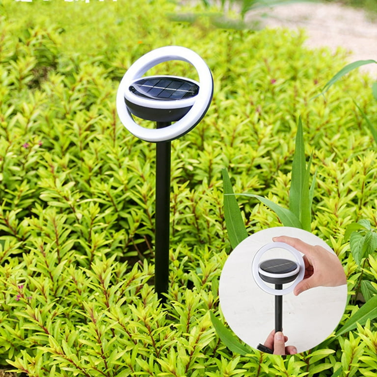 Lampes Solaires de Jardin avec Changement de Couleur - Spots de Sol à Led pour L' Extérieur et le Jardin
