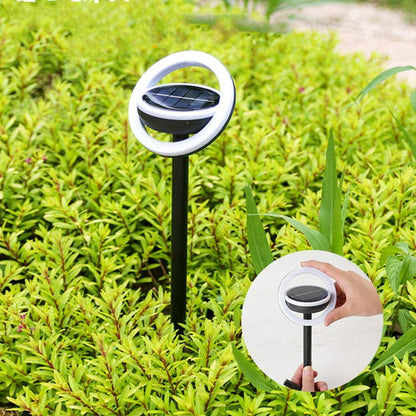 Lampes Solaires de Jardin avec Changement de Couleur - Spots de Sol à Led pour L' Extérieur et le Jardin