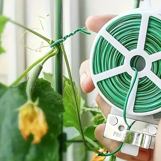 Jardin Fil De Fer Twist - Band - Rouleau De 50 M Pour Les Plantes Et Le Jardinage