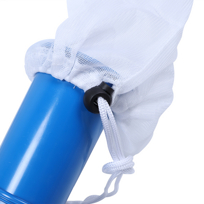 Kit de Nettoyage pour Piscine avec Perche Télescopique - Filtre à Mailles et Accessoires pour L' Entretien de la Piscine