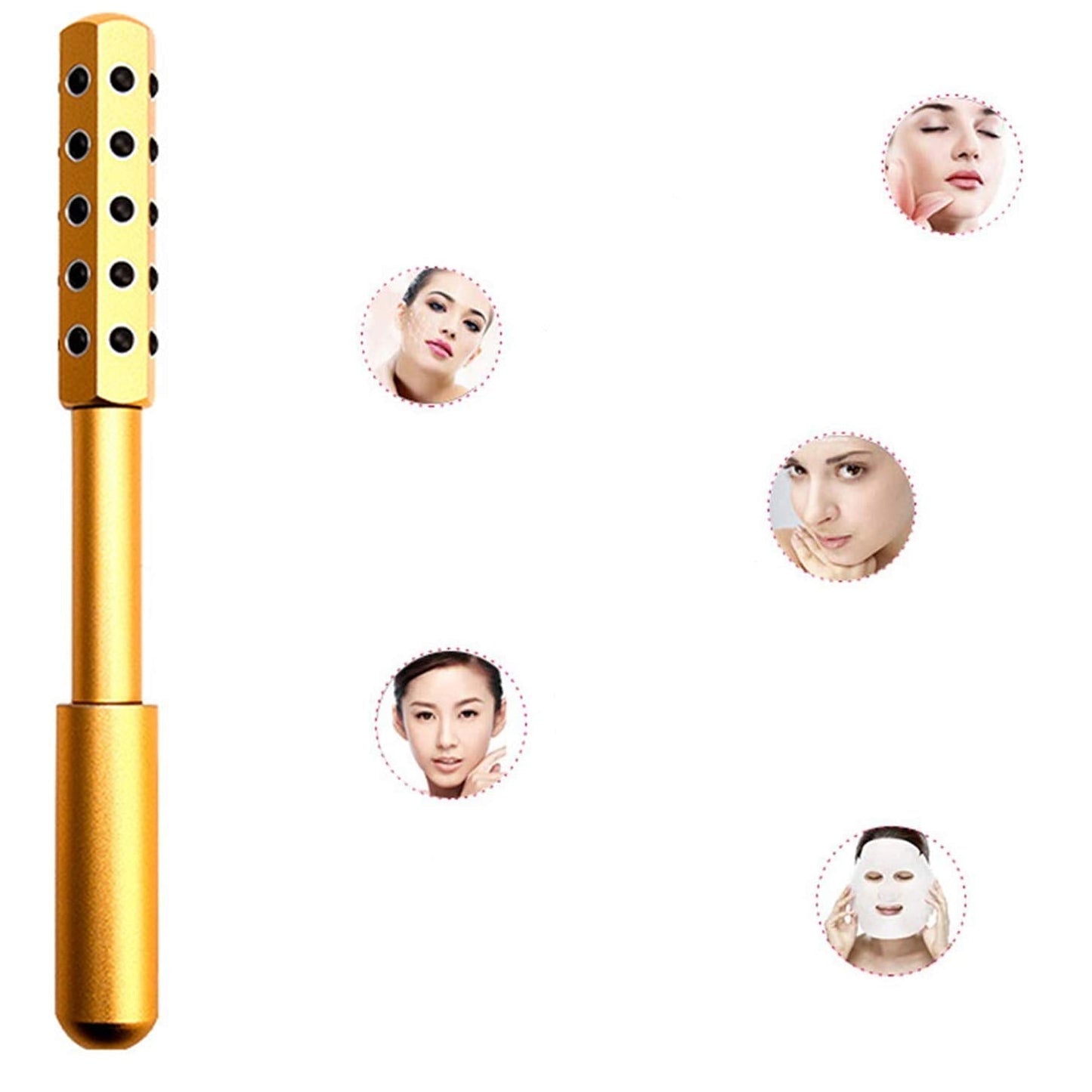 Rouleau De Massage Raffermissant Pour Le Visage - Bien-être Pour Une Peau Éclatante