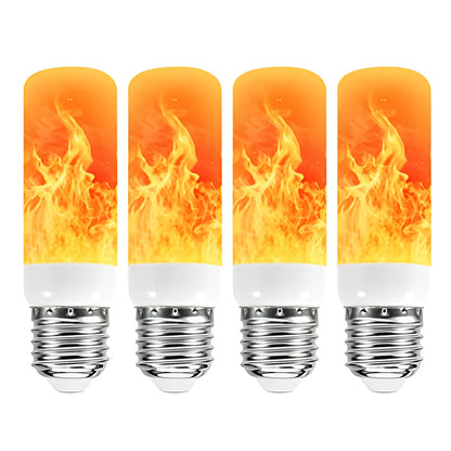 Lampe à Effet de Flamme - Ampoule Led 9w avec Effet de Flamme Réaliste