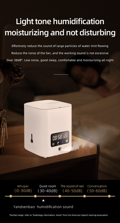 Pot de Culture Hydroponique Intelligent Multifonctionnel avec Calendrier , Diffuseur et Lampe de Bureau