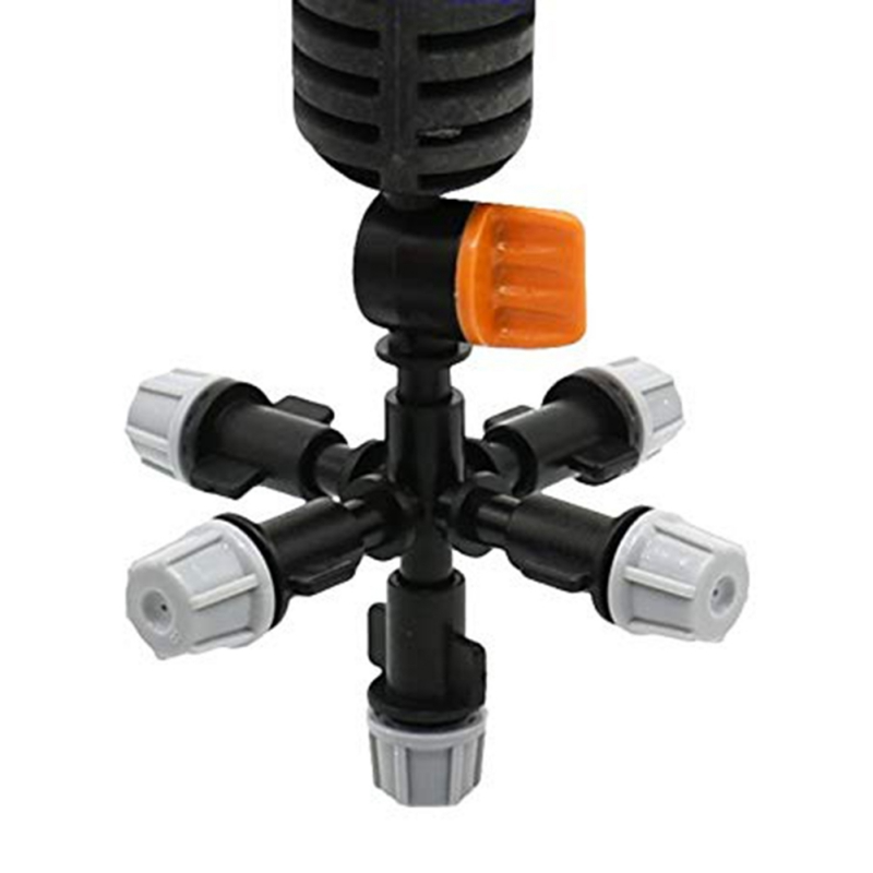 Buse D' Arrosage Rotative Avec Têtes D' Arrosage Multiples - Arrosage Réglable Pour Les Plantes De Jardin