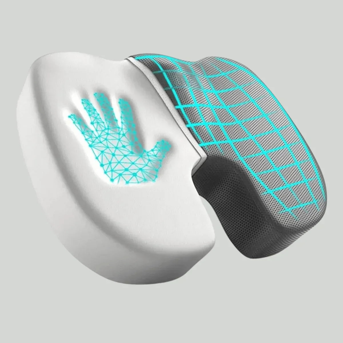 Coussin D' Assise Ergonomique 4d Confort avec Soutien Orthopédique