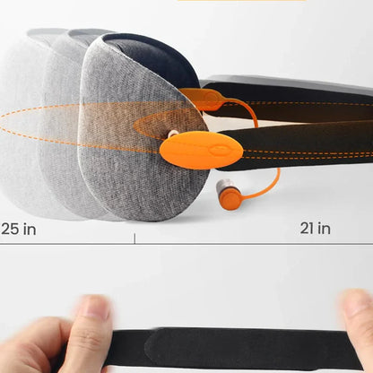 Masque Oculaire de Relaxation avec Bouchons D' Oreille Intégrés