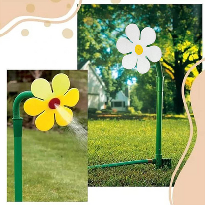 Arroseur de Marguerite Dansante - Amusant Arroseur de Pelouse pour le Jardin et les Animaux Domestiques