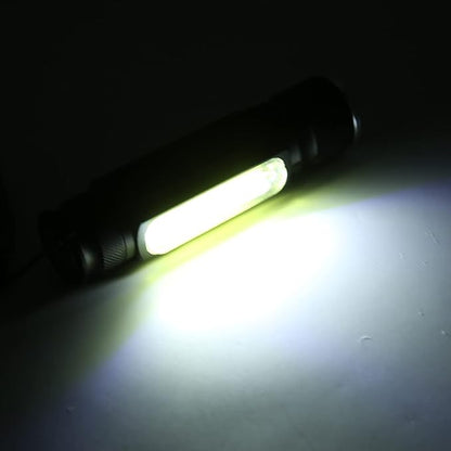 Lampe De Poche Magnétique Rechargeable USB - Lampe De Secours À LED Avec Aimant Et Sangle