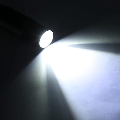 Lampe De Poche Magnétique Rechargeable USB - Lampe De Secours À LED Avec Aimant Et Sangle