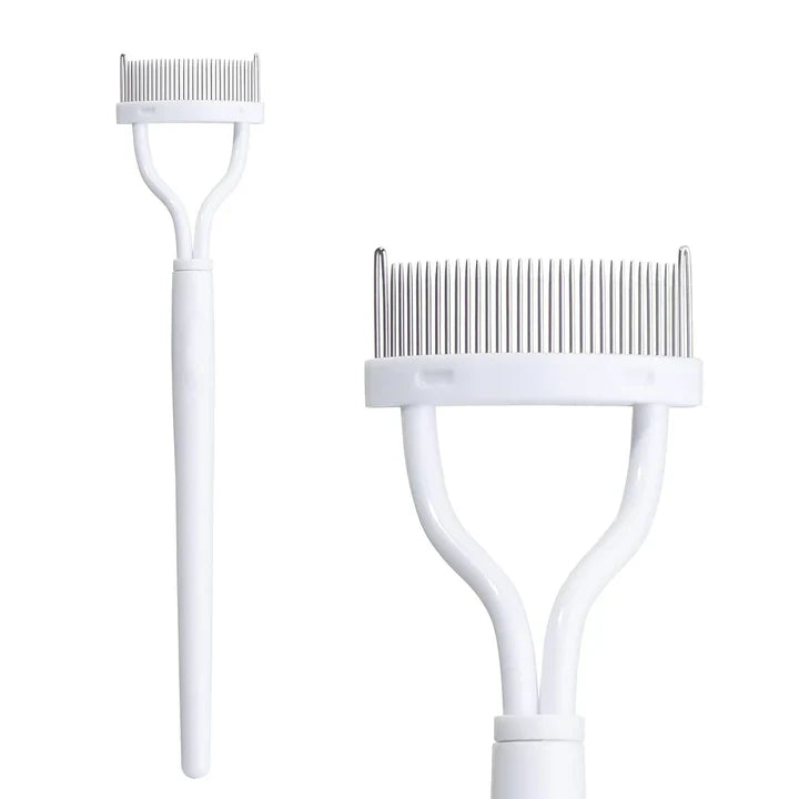 Peigne à Cils de Précision & Séparateur pour des Cils Impeccables